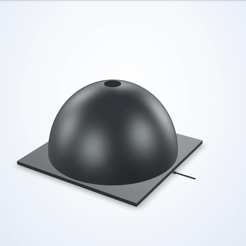 530.9 x 530.9 mm dome light (LS-DOM-0002)