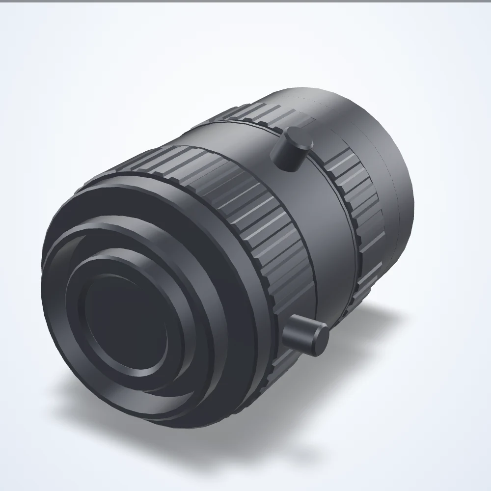 Obiettivo da 35 mm, 2/3", C-mount, diametro frontale 24 mm (LS-FFL-0025)