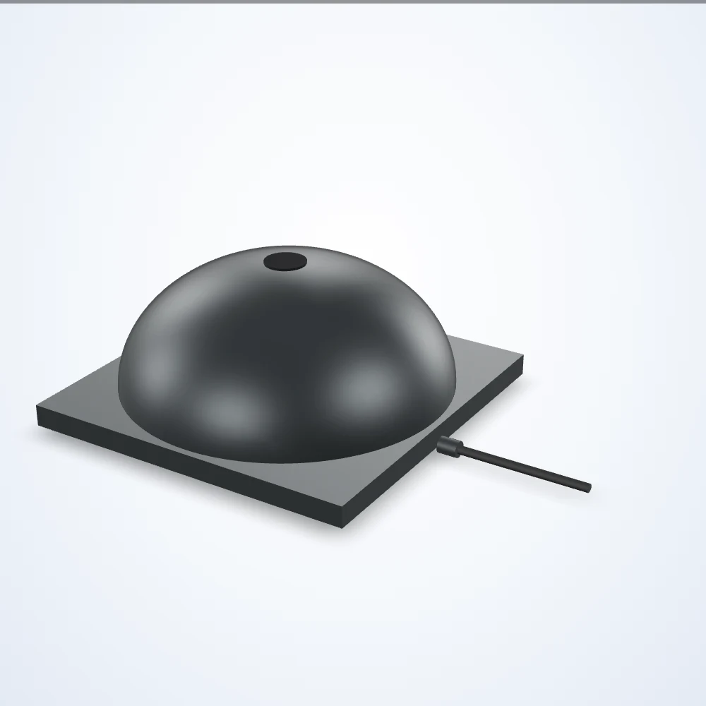 Illuminazione a cupola, 89.1 mm di altezza (LS-DOM-0042)