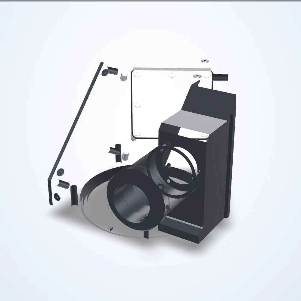 0.227× obiettivo telecentrico, 1.1", C-mount (LS-TCL-0382)