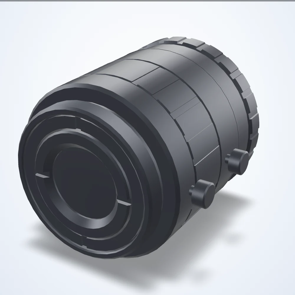 obiettivo 25 mm, 2/3", C-mount, Visibile (LS-FFL-0076)