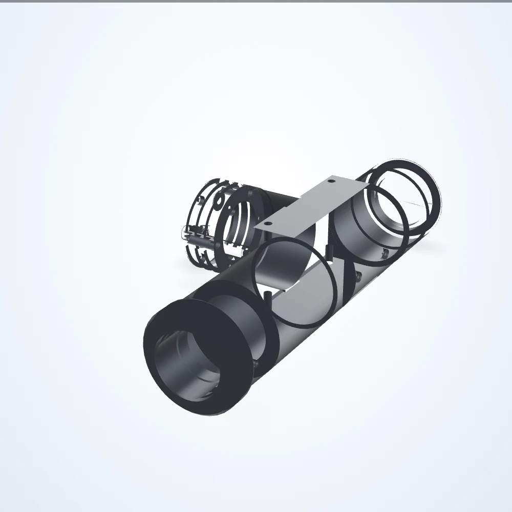 2.5× telezentrisches Objektiv, 2/3", C-mount, M8, Wellenlänge 525 nm (LS-TCL-0401)