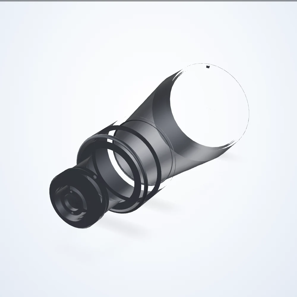 0.084× obiettivo telecentrico, 1/3", C-mount (LS-TCL-0177)