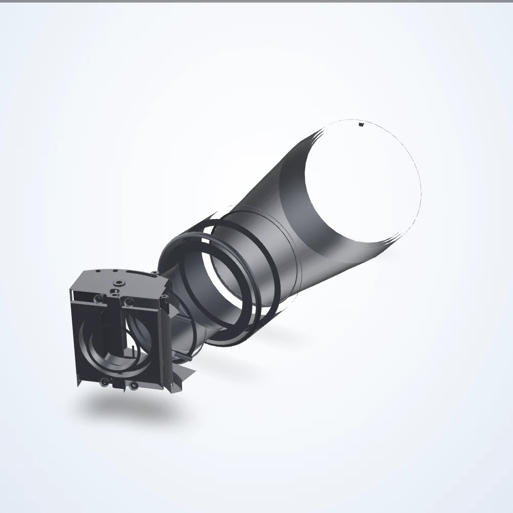Obiettivo telecentrico verticale 0.112×, 2/3", C-mount (LS-TCL-0444)