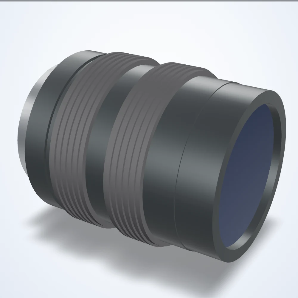 12 mm Objektiv, 2/3", C-mount, Frontdurchmesser 15.8 mm (LS-FFL-0138)