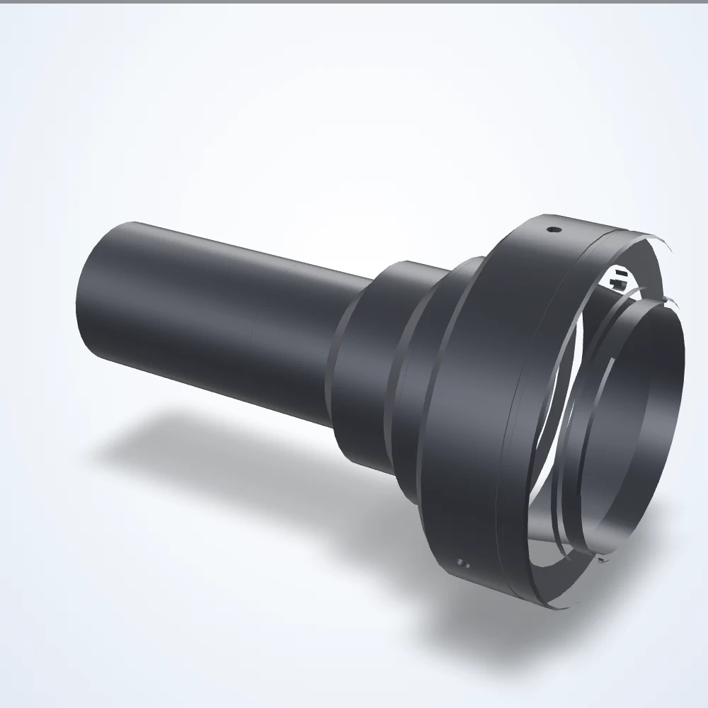 2.667× Lente telecêntrica, 4/3", F-mount (LS-TCL-0294)