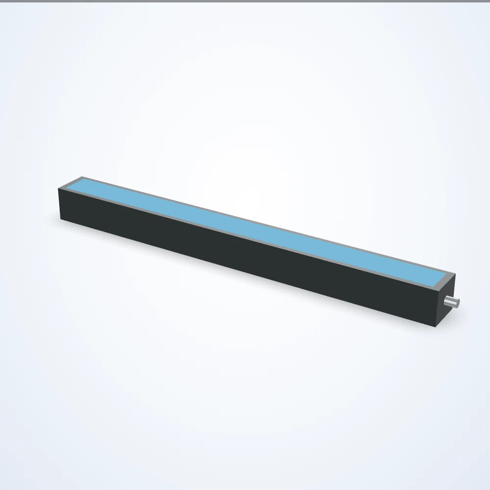 Iluminação em barra, comprimento iluminado 578 mm, Lente difusa (LS-BAR-0166)