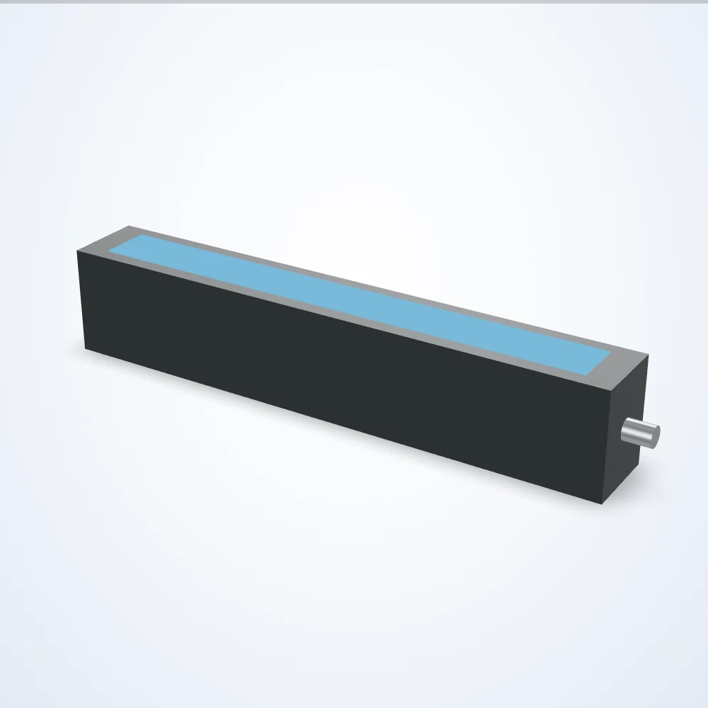 Bar light series, 63.6 mm high, 5 Pin M12 Male A-Coded
