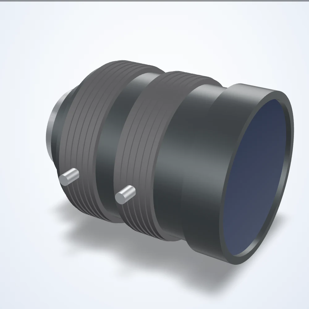 5 mm 렌즈, 2/3", C-mount, 공기 중 후방 초점 10.3mm (LS-FFL-0210)