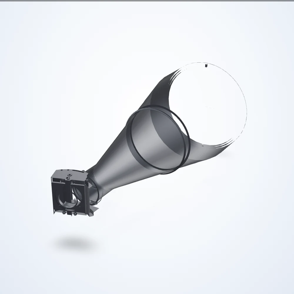 0.066× Vertikal telezentrisches Objektiv, 2/3", C-mount (LS-TCL-0447)