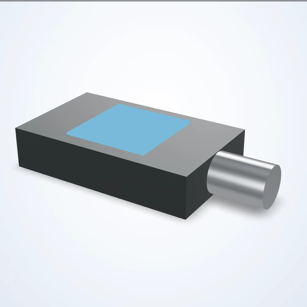 Backlight series, 12.4 mm high, 5 Pin M12 Male A-Coded