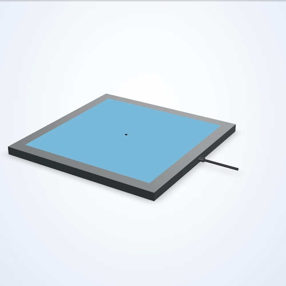 Flache Kuppelbeleuchtung, 326.5 x 326.5 mm beleuchtete Fläche (LS-FDL-0002-L11)
